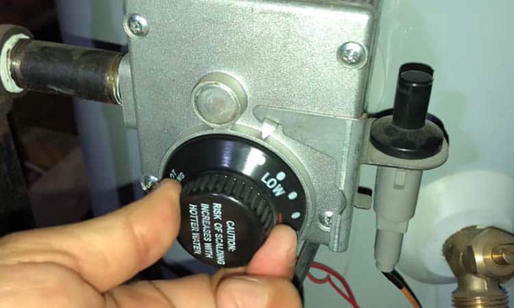 state select water heater old gas control thermostat
