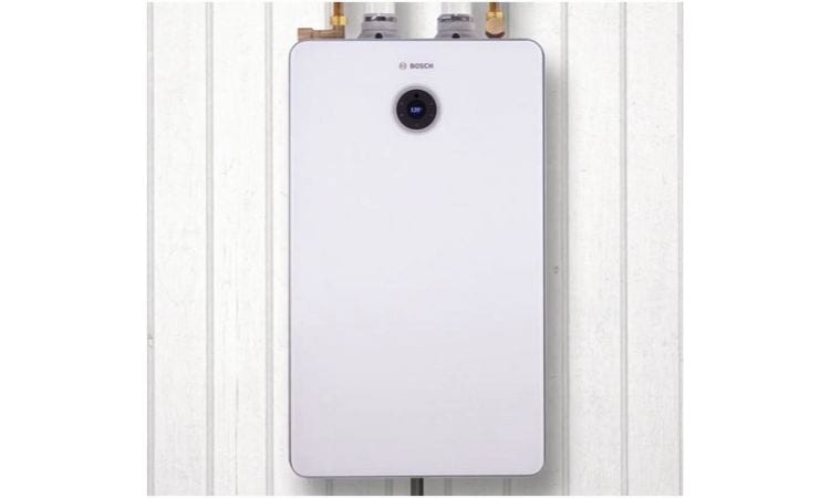 bosch tankless water heater not hot enough