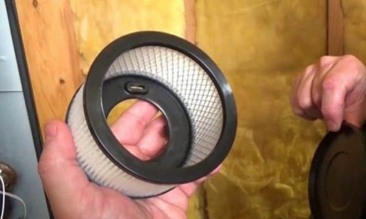 air filter of bosch tankless water heater