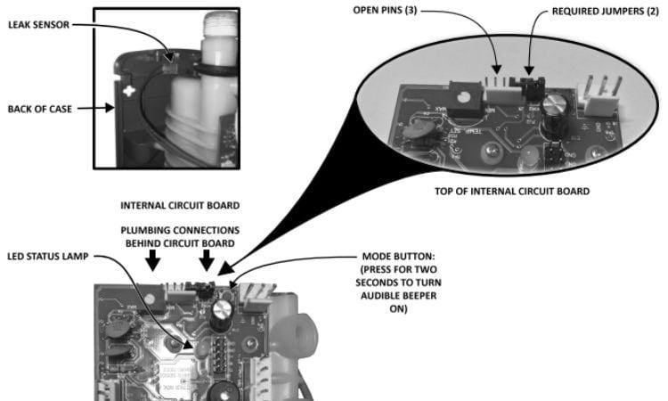 circuit board diagram for state select water heater