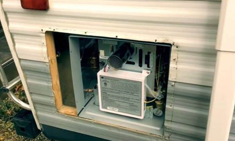 girard tankless rv water heater not getting hot enough