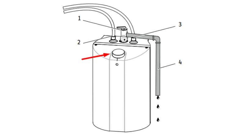 shc mini water heater temperature adjustment