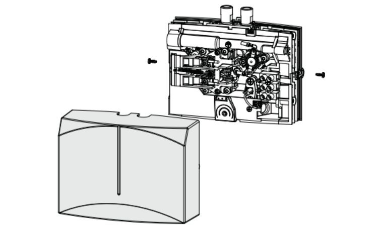 uncover the appliance cover of stiebel eltron water heater