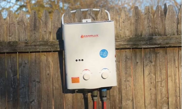 camplux water heater leaking