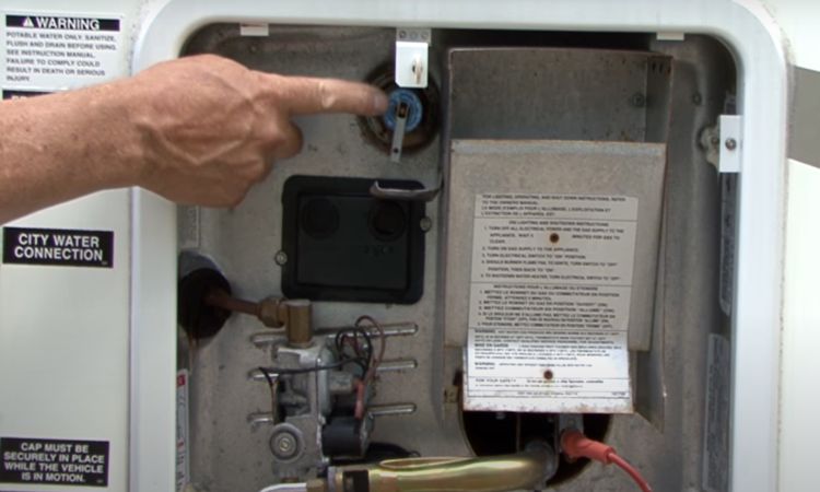 suburban rv water heater pressure relief valve