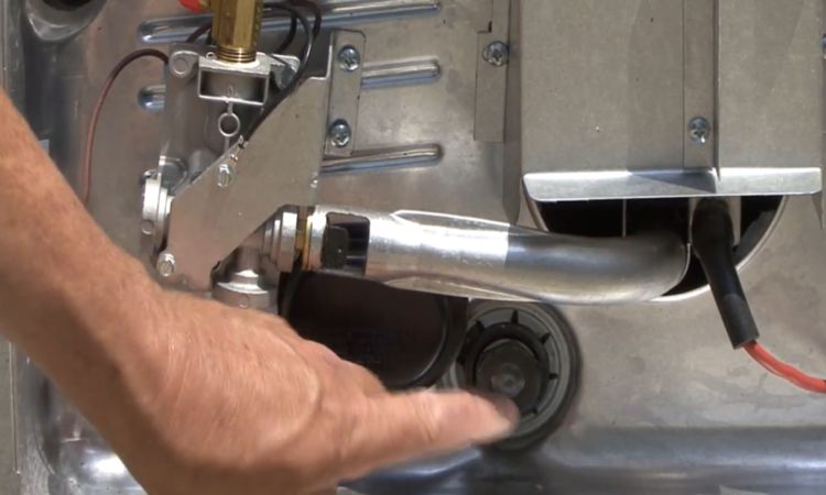 suburban rv water heater anode rod location