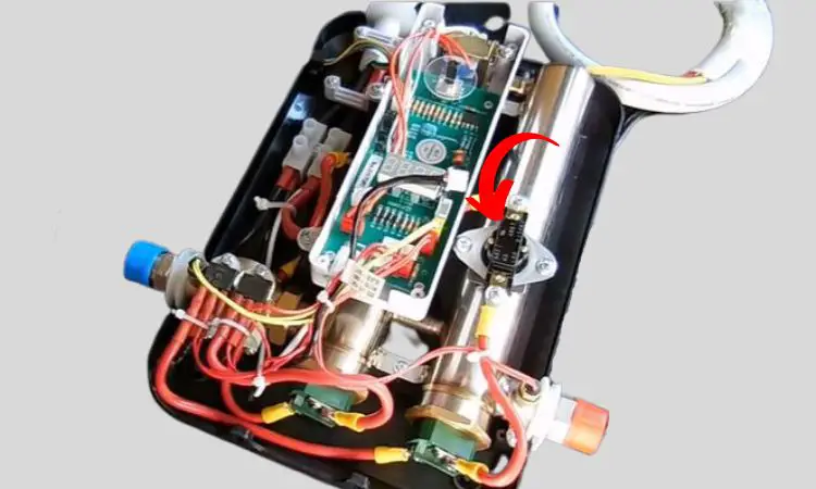 high-limit safety shut-off switch of eemax tankless water heater