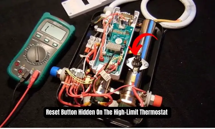 locate the high limit reset button of eemax tankless water heater