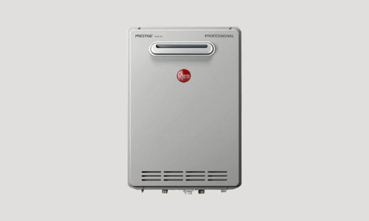 rheem tankless water heater beeping