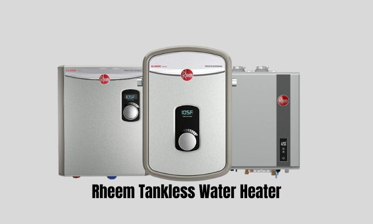 rheem tankless water heater leaking from bottom
