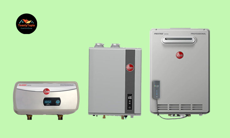 rheem tankless water heater leaking from bottom