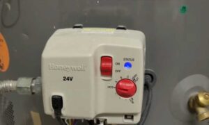 how to fix rheem water heater 2 flashing