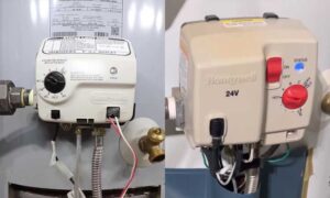 fix rheem water heater 7 flashing