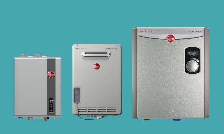rheem tankless water heater code 13