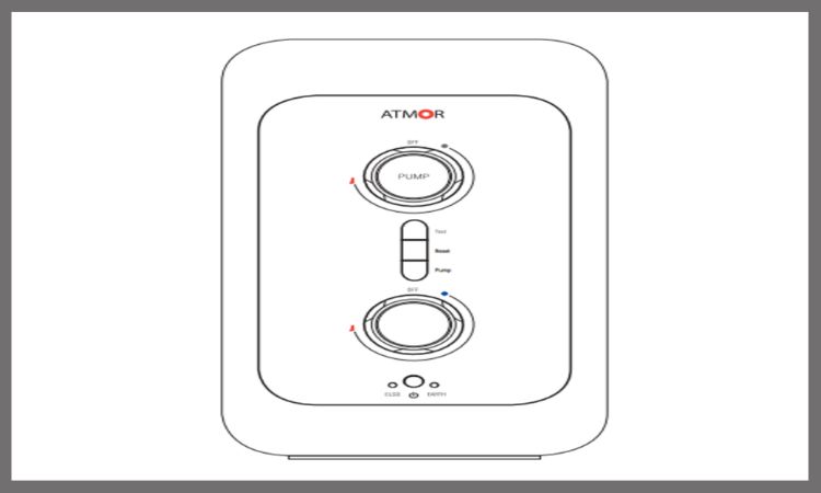 C button or the middle button is the reset button of atmor water heater
