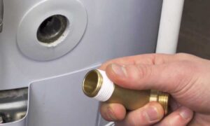 how to replace rheem water heater drain valve