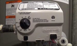 rheem water heater no status light