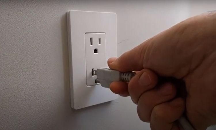 unplug the heater from its power source