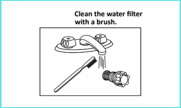 cleaning the water filter process of takagi tankless water heater