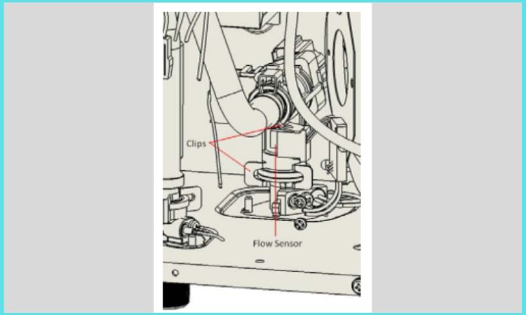locate the flow sensor of takagi tankless water heater