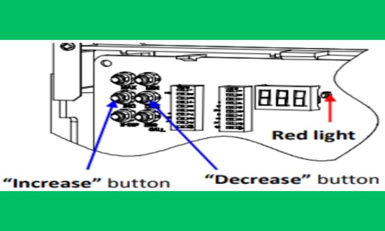 locate the reset button of takagi tankless water heater